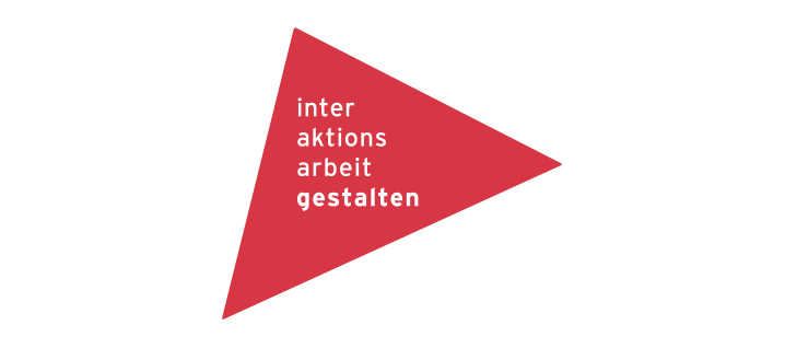 Interaktionsarbeit gestalten Logo